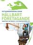 fattigdomsminskning genom hållbart företagande Swedfunds hållbarhets- och årsredovisning 2012
