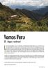 Vamos Peru 22 - dagars rundresa!