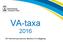 VA-taxa 2016. För Vänersborg kommuns allmänna VA-anläggning