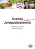 Svensk. med hallontwist. Jordgubbspremiär