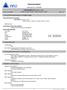 Säkerhetsdatablad. enligt Regel (EU) nr 1907/2006. Datum : 02.10.2009 FD1813 / FD1814 / FD1815 / FD1816 / FD1817 / FD1818