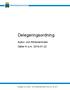 Delegeringsordning. Kultur- och fritidsnämnden Gäller fr.o.m. 2016-01-22. Antagen av Kultur- och fritidsnämnden 2016-01-18, 5