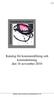 1(15) Katalog för konstutställning och konstutlottning den 16 november 2010