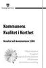 Kommunens Kvalitet i Korthet