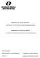 Riktlinjer för mat på förskolan. En kvalitativ studie utifrån förskolepersonalens perspektiv. Guidelines for food in preschool