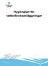 Hygienplan för vattenbruksanläggningar