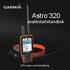 Astro 320 snabbstartshandbok. GPS-system med hundspårning