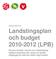 Landstingsplan och budget 2010-2012 (LPB)