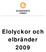 Elolyckor och elbränder 2009