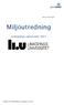Dnr LiU-2015-01823. Miljöutredning. Linköpings universitet 2015. Goodpoint AB, Miljöutredning, Linköpings universitet
