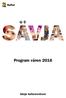 Program våren 2016 Sävja kulturcentrum