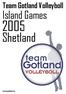 Team Gotland Volleyboll. Island Games. Shetland. www.teamgotland.com