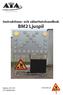 Instruktions- och säkerhetshandbok BM2 Ljuspil
