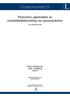 EXAMENSARBETE. Personers upplevelser av cytostatikabehandling vid cancersjukdom. En litteraturstudie. Sara Lidhammar Julia Lindberg 2016