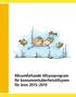 Riksomfattande tillsynsprogram för konsumentsäkerhetstillsynen för åren 2015 2019