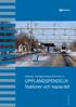 Idéstudie Upplandspendeln. Idéstudie, förslagshandling 2004-05-14. UPPLANDSPENDELN Stationer och kapacitet