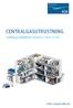 CENTRALGASUTRUSTNING. Samling produktblad. Version 4, 2015-11-01. Linde: Living healthcare