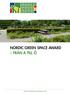 NORDIC GREEN SPACE AWARD FRÅN A TILL Ö
