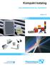 Kompakt katalog. Apparatskåpsklimatisering Signalteknik. Utgåva 10 ELECTRO-TECHNOLOGY FOR INDUSTRY