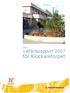 Lokal Välfärdsrapport 2007. för Klockaretorpet. Norrköpings kommun - lokal välfärdsrapport 2007 för Klockaretorpet 1