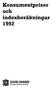 INLEDNING TILL. Detaljpriser och indexberäkningar åren 1913-1930 / Socialstyrelsen. Stockholm, 1933. (Sveriges officiella statistik).