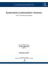 EXAMENSARBETE. Systematiskt kvalitetsarbete i förskolan. Sett ur förskollärarnas perspektiv. Anna Pettersson Linda Pettersson 2015