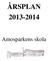 ÅRSPLAN 2013-2014. Amosparkens skola