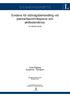 EXAMENSARBETE. Evidens för stötvågsbehandling vid plantarfasciit/hälsporre och akillestendinos. En litteraturstudie. Julia Esberg Susanne Törngren