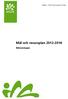 Mål och resursplan 2012-2014