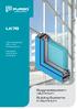 LK78. Byggnadssystem i aluminium Building Systems in Aluminium. Värmeisolerad dörr- och fönsterserie. Insulated doors and windows