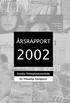 Annual report 2001 ÅRSRAPPORT