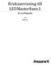 Bruksanvisning till LEDMasterBasic1