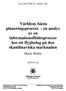 Världens bästa planeringsprocess - en analys av en informationsflödesprocess hos ett flygbolag på den skandinaviska marknaden