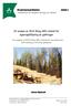 Examensarbeten 2008:1 Institutionen för skogens ekologi och skötsel. En analys av SCA Skog AB s metod för egenuppföljning av gallringar
