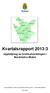 Kvartalsrapport 2013:3