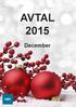 AVTAL 2015. December