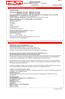 Säkerhetsdatablad Enligt 1907/2006/EG, Artikel 31 / ISO 11014