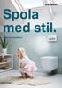 Spola med stil. Geberit spolplattor