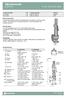 Säkerhetsventil proportionell