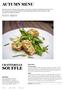 SOUFFLE AUTUMN MENU CHANTERELLE