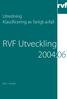 RVF Utveckling 2004:06