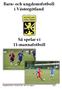Barn- och ungdomsfotboll i Västergötland Så spelar vi 11-mannafotboll