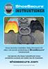 ShoeSecure. Denna broschyr innehåller viktig information för säker och korrekt användning av ShoeSecure hästskoskydd.