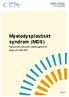 Myelodysplastiskt syndrom (MDS)