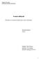 Svenskt tullskydd. En studie av svensk protektionism under trettiotalet. Uppsala Universitet Ekonomisk-historiska institutionen