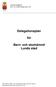 Delegationsplan. för. Barn- och skolnämnd Lunds stad