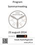 Program Sommarmeeting