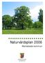 Naturvårdsplan 2006. Mariestads kommun