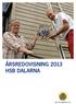 ÅRSREDOVISNING 2013 HSB DALARNA