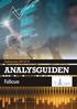 Uppdragsanalys 2016-04-04 ANALYSGUIDEN. Follicum